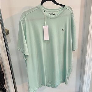 Lacoste Men's Light Green Short Sleeve Tee